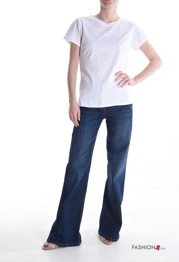 T-shirt in Cotone maniche corte girocollo - ph 5