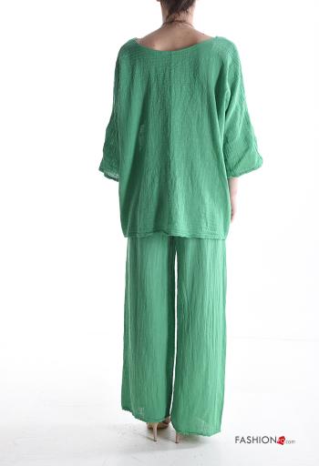 Coordinato in Cotone con collana - ph 2
