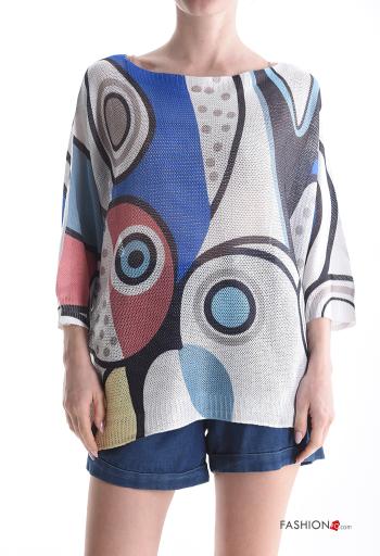 Maglione maniche lunghe girocollo