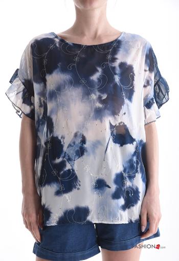 T-shirt con paillettes