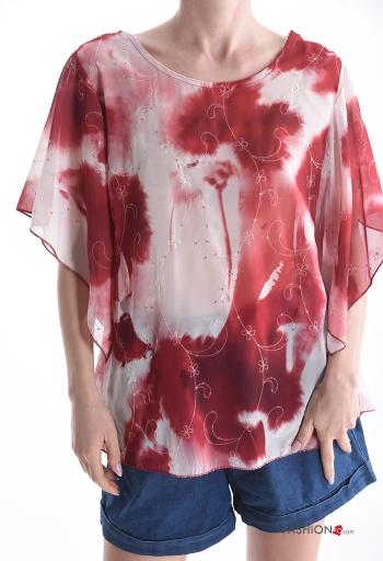 T-shirt with sequins