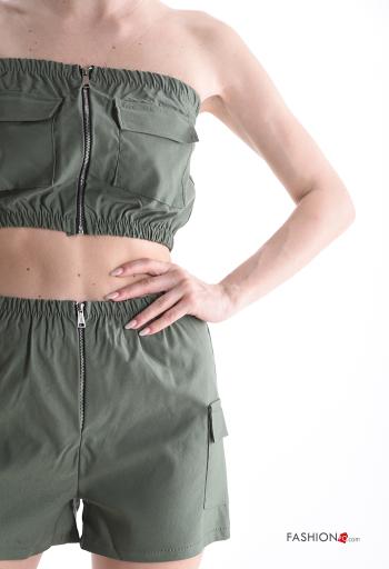 Conjunto con bolsillos con cremallera - ph 4