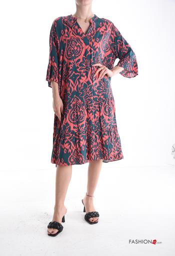 Kleid mit Knöpfen