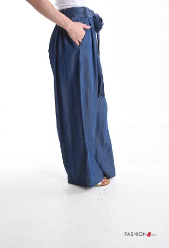 Trousers with belt with pockets - ph 3