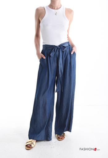 Trousers with belt with pockets - ph 5