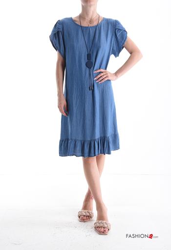 Dress with necklace