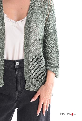 lurex Cardigan 3/4 sleeve - ph 4