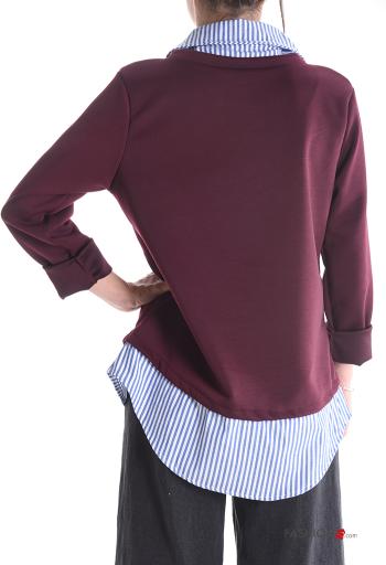 long sleeve with collar Sweatshirt - ph 2