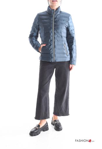 Piumino maniche lunghe con fodera con tasche con zip - ph 5