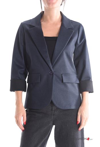 Chaqueta manga larga con botones sin forro