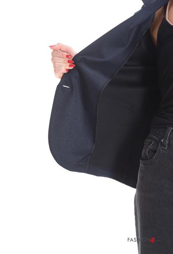 Chaqueta manga larga con botones sin forro - ph 6