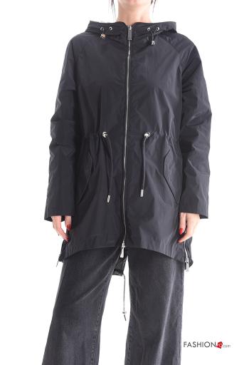 Wind Jacket with pockets with hood with zip