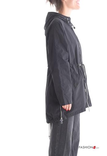 Wind Jacket with pockets with hood with zip - ph 3