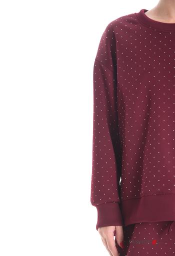 Sudadera manga larga cuello redondo con brillantes - ph 4