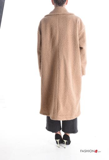 Cappotto con fodera con bottoni con tasche - ph 2