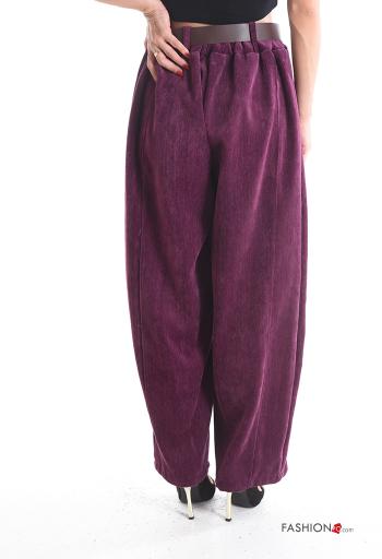 Trousers with belt with pockets - ph 2