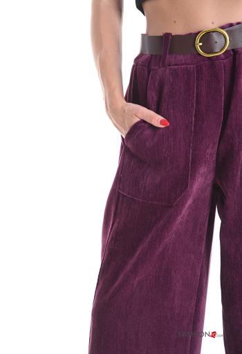 Trousers with belt with pockets - ph 4