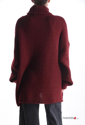 Maglione maniche lunghe vita alta oversize - ph 2