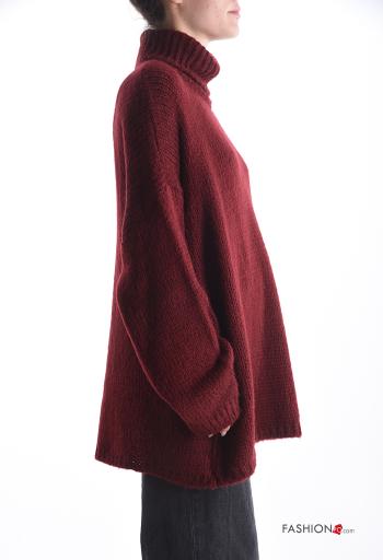 Maglione maniche lunghe vita alta oversize - ph 3