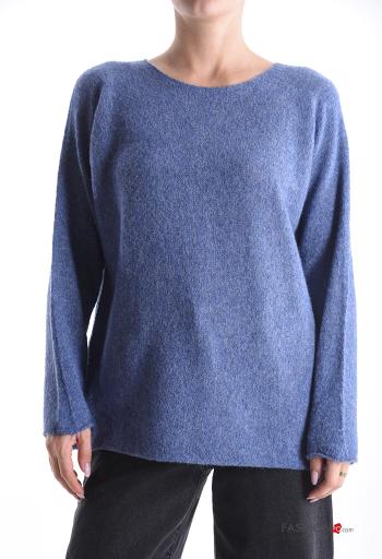 Maglione in Misto Lana maniche lunghe girocollo