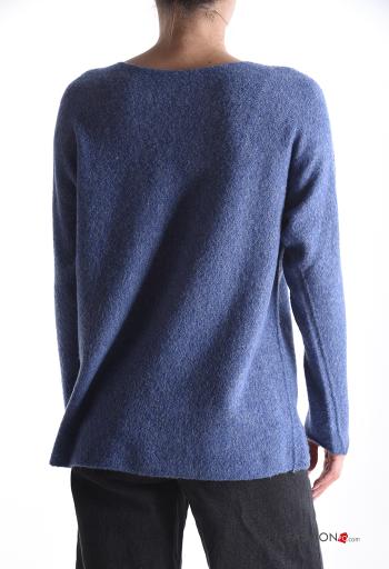 Maglione in Misto Lana maniche lunghe girocollo - ph 2