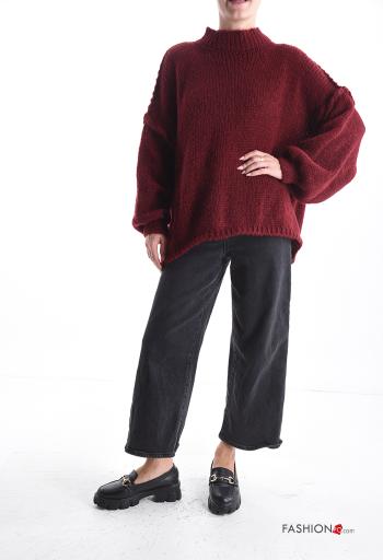 oversized long sleeve Sweater Rollneck - ph 5