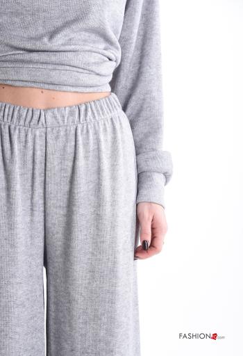 Conjunto manga comprida com gola subida com elástico - ph 4