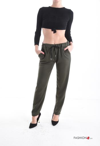 Pantalone con tasche con elastico - ph 5