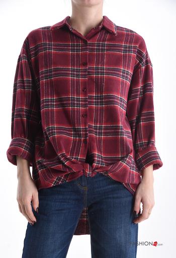 Geometric pattern Shirt with buttons