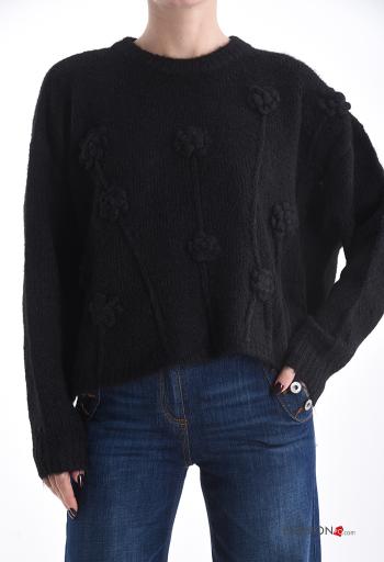 Strickpullover aus Wollmischung