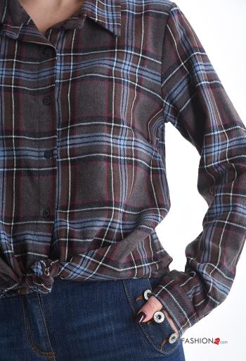 Geometric pattern Shirt with buttons - ph 4