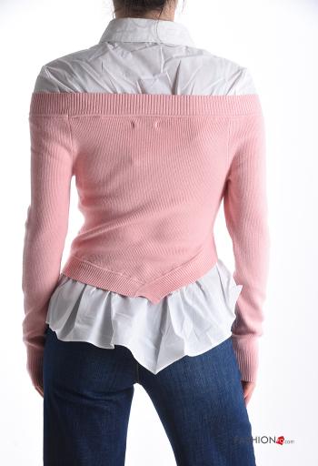 Cotton Sweater with buttons - ph 2