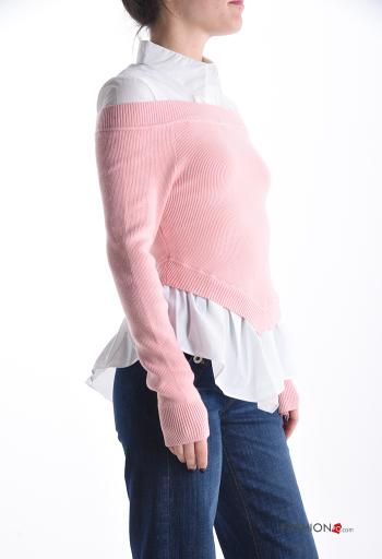 Cotton Sweater with buttons - ph 3