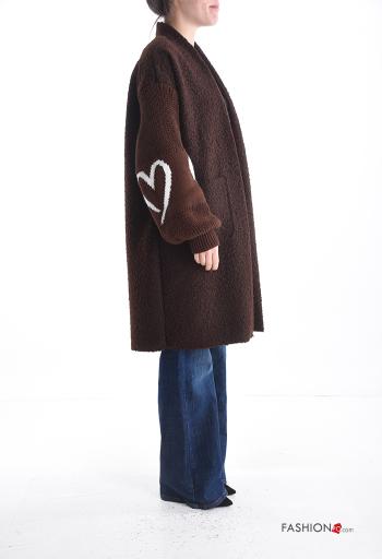 Casaco manga comprida com bolsos sem forro - ph 3