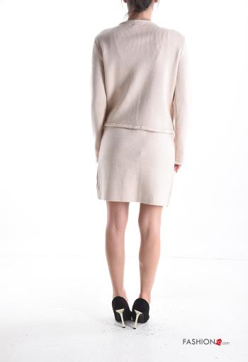 lurex Co-ord with buttons with pockets - ph 2