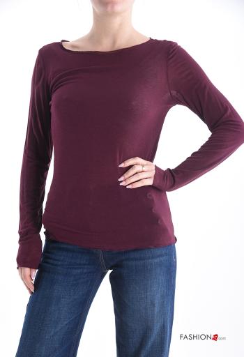 Cashmere Blend Long sleeved top - ph 1