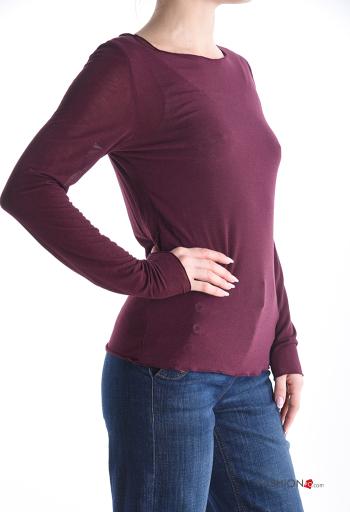 Cashmere Blend Long sleeved top - ph 3