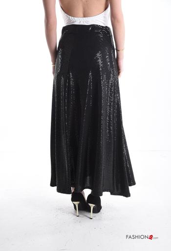 Skirt with sequins with elastic - ph 2