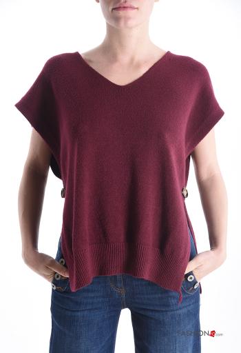 Blusão Motard com botões