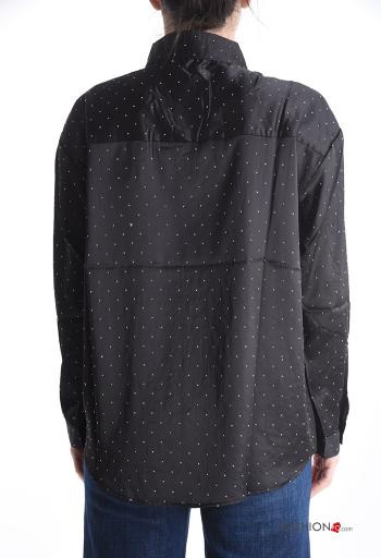 Camisa con botones con brillantes - ph 2