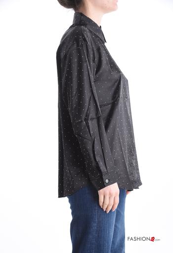 Camisa con botones con brillantes - ph 3