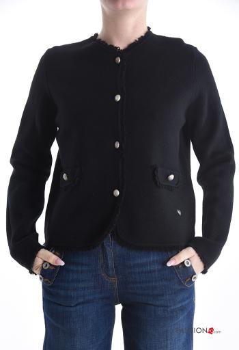Jacket with buttons