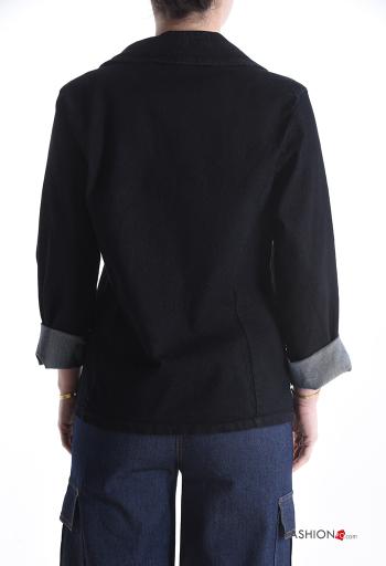 Cotton Jacket with buttons with pockets - ph 2