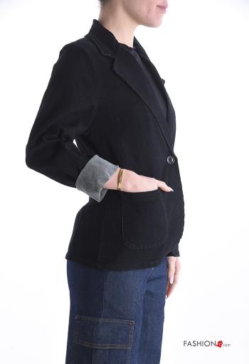 Cotton Jacket with buttons with pockets - ph 3