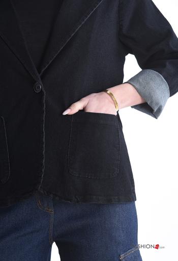 Cotton Jacket with buttons with pockets - ph 4