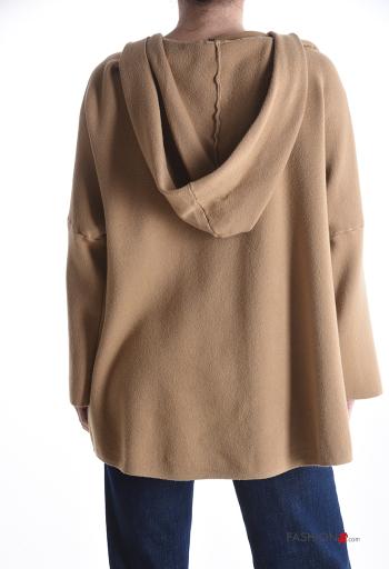 Jacke mit Taschen mit Kapuze mit Reißverschluss - ph 2
