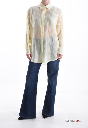 Camisa manga comprida com gola com botões - ph 5