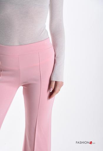 Calças boca de sino com elástico - ph 4