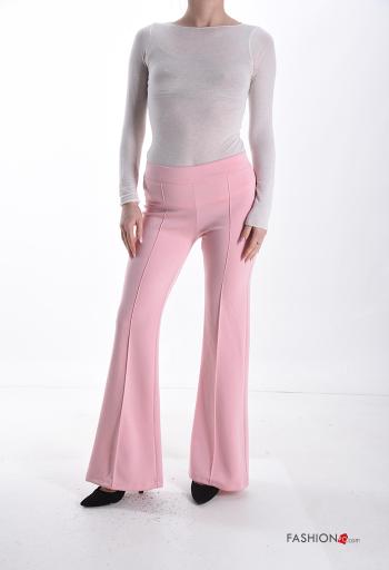 Calças boca de sino com elástico - ph 5