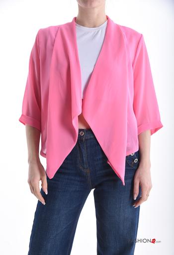 Bolerino asimmetrico maniche a tre quarti - ph 1